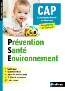 Prévention santé environnement - CAP Accompagnant éducatif petite enfance (EFS) - 2019
