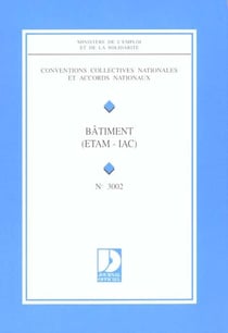 Batiment - employes techniciens et agents de maitrise - ingenieurs assimiles et cadres