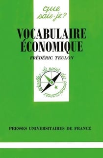Vocabulaire économique