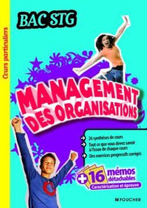 Cours particuliers - management des organisations - stg