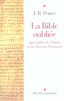 La bible oubliee