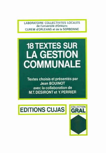 18 textes sur la gestion communale