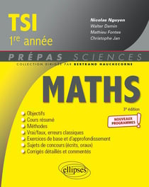 Mathematiques TSI-1 - programme 2021