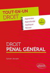 Droit pénal général
