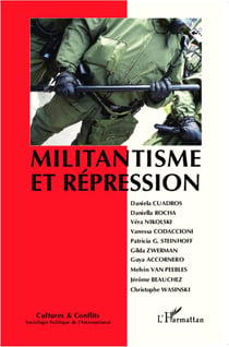 REVUE CULTURES & CONFLITS n.89 : militantisme et répression