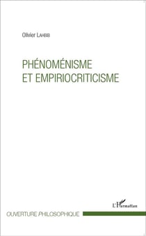 Phénoménisme et empirocriticisme