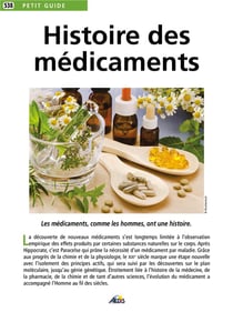 HISTOIRE DES MEDICAMENTS