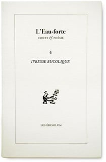 L'eau forte Tome 4 : ivresse bucolique