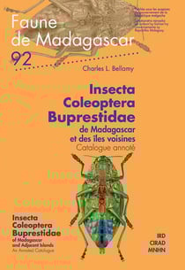 Insecta coleoptera buprestidae de Madagascar et des îles voisines / insecta coleoptera buprestidae of Madagascar and adjacent islands - catalogue annnoté / an annotated catalogue