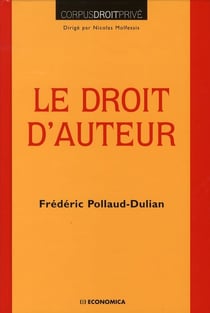 DROIT D'AUTEUR (LE)