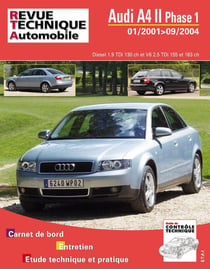 Audi a4 ii - phase i, 01/2001-09/2004