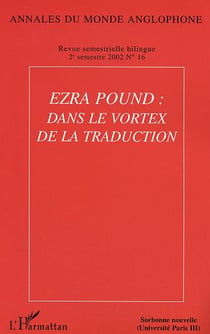 Ezra Pound : dans le vortex de la traduction