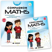 Compagnon maths : CE2 - lot 20 manuels + la version interactive (édition 2017)