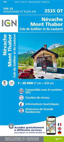 3535OT - Névache, Mont Thabor, cols du Galibier et du Lautaret