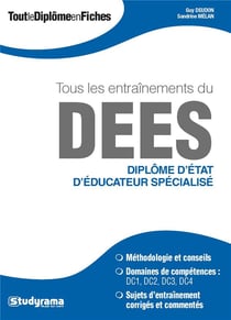 Tous les entraînements du dees - diplôme d'état d'éducateur spécialisé