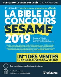 La Bible du concours Sesame (édition 2019)