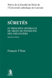 Suretés et principes généraux du droit de poursuite des créanciers
