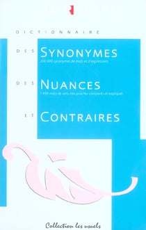 DICT SYNONYMES NUANCES ET CONT