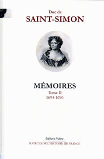 Mémoires t.2 (1694-1696)