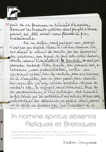 In nomine spiritus absentis / reliques et breloques