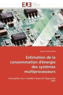 Estimation de la consommation d'energie des systemes multiprocesseurs - conception d'un modele a bas