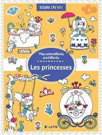 Studio créatif - mes autocollants scintillants - les princesses