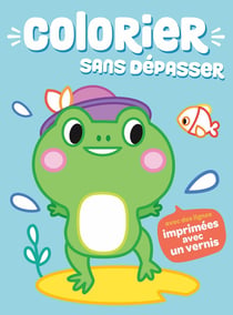 Grenouille - Colorier sans dépasser