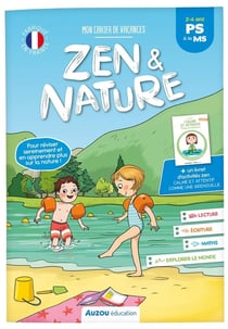 Mon cahier de vacances zen et nature - de la PS à la MS