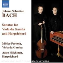 Johann Sebastian Bach Sonates Pour Viole De Gambe Et Clavecin