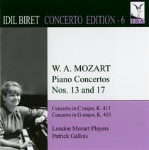 Mozart piano concertos n°13 and 17