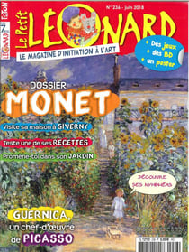 Le Petit Léonard N°236 Monet, exposition à Giverny - juin  2018