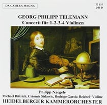 Concerti für 1-2-3-4 violinen