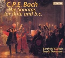 Sonates pour flûte traversière & basse continue