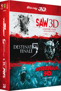 Saw 3D + Destination finale 5 + Piranha 3D