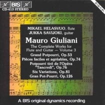 Giuliani - flute, guitar III