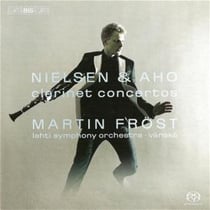 Nielsen & Aho: clarinet concertos