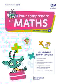 Pour comprendre les maths : CP - fichier de l'élève 1 et 2 + mémo + pages matériel
