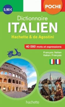 Dictionnaire poche Hachette de Agostini - bilingue italien