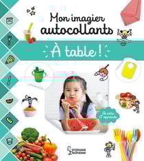 Mon imagier autocollants : À table !