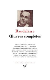 Oeuvres complètes Tome 1