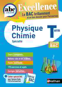 ABC du bac excellence : physique-chimie - terminale (édition 2023)