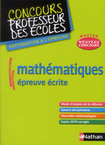 Mathématiques - épreuve écrite (édition 2012)