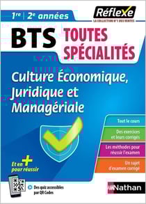 Mémos réflexes : BTS toutes spécialités : culture économique, juridique et managériale : 1re/2e années (édition 2022)