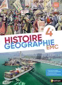 Histoire, géographie, EMC - 4e - livre de l'élève (édition 2023)