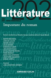 Littérature Nº202 2/2021 Imposture du roman