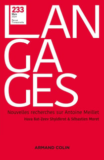 Revue langages n.233 : Nouvelles recherches sur Antoine Mellet