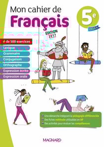 Mon cahier de français : 5e (édition 2017)