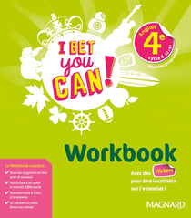 I Bet You Can! : anglais - 4e - workbook