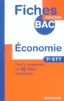 Economie terminale stt
