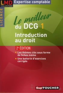 Le meilleur du DCG 1 - introduction au droit (2e édition)